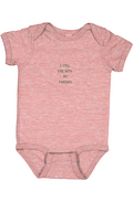 Infant Melange Bodysuit - live with my parents