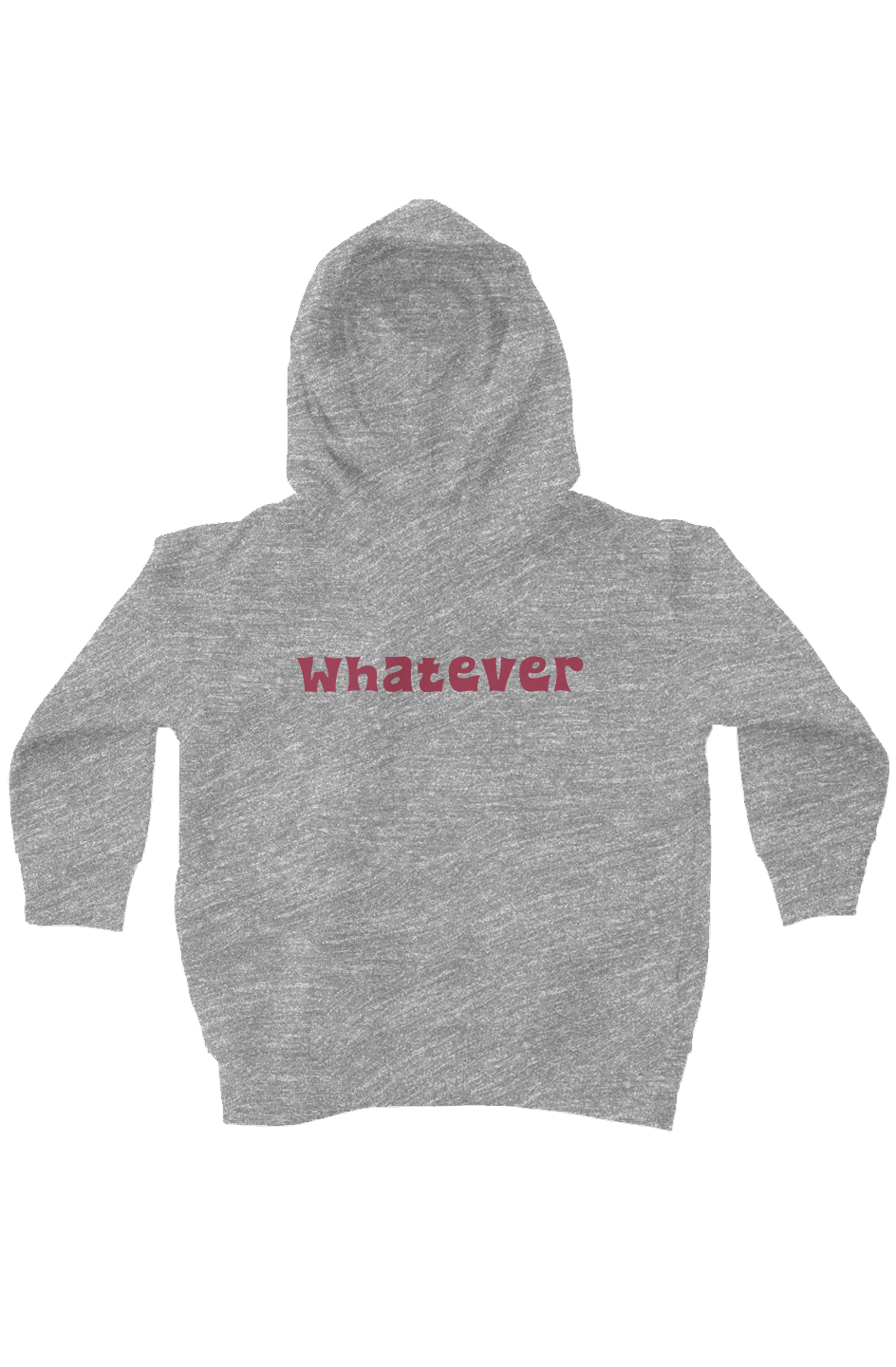 Whatever kids fleece pullover hoodie