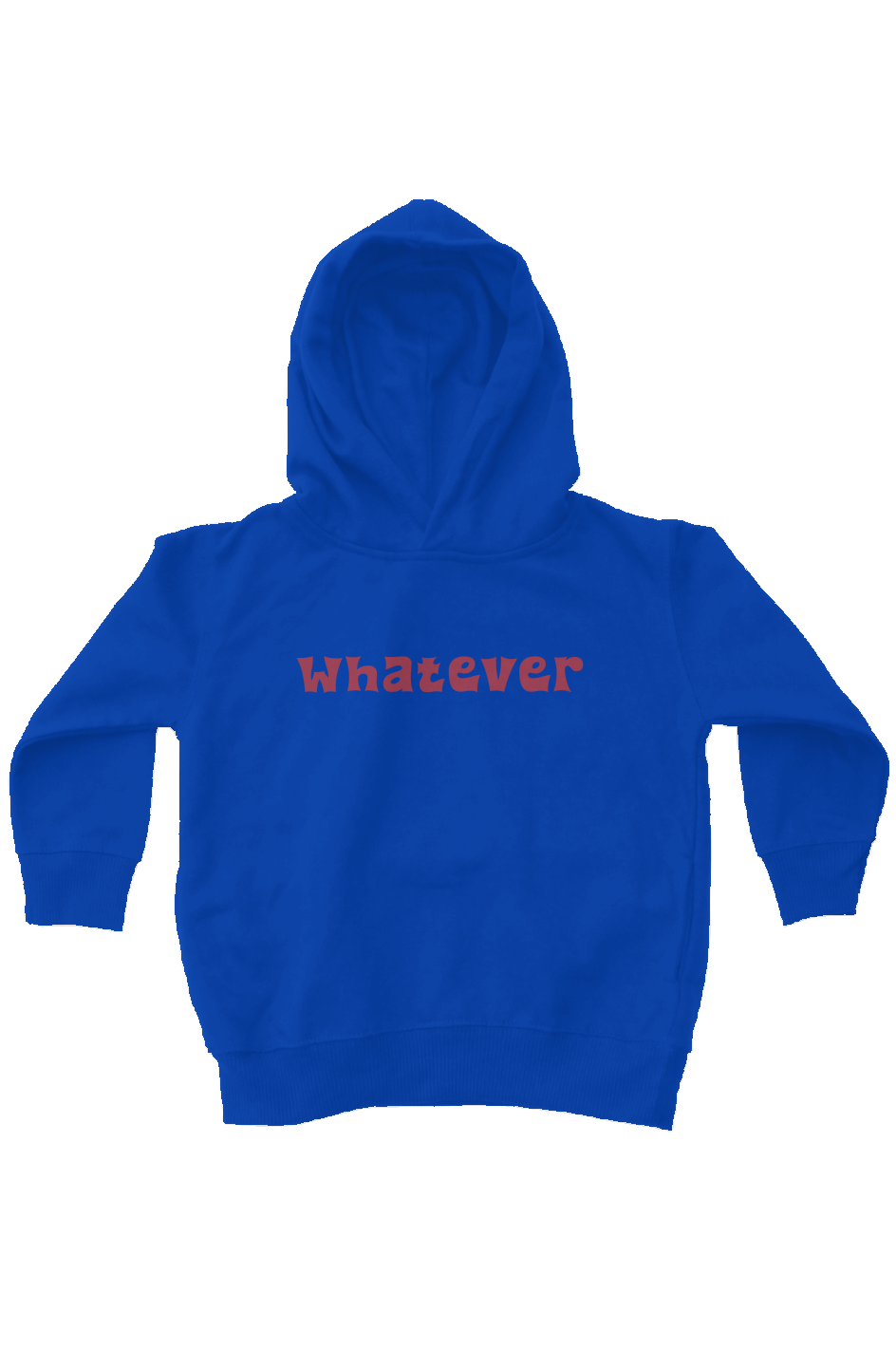 Whatever kids fleece pullover hoodie
