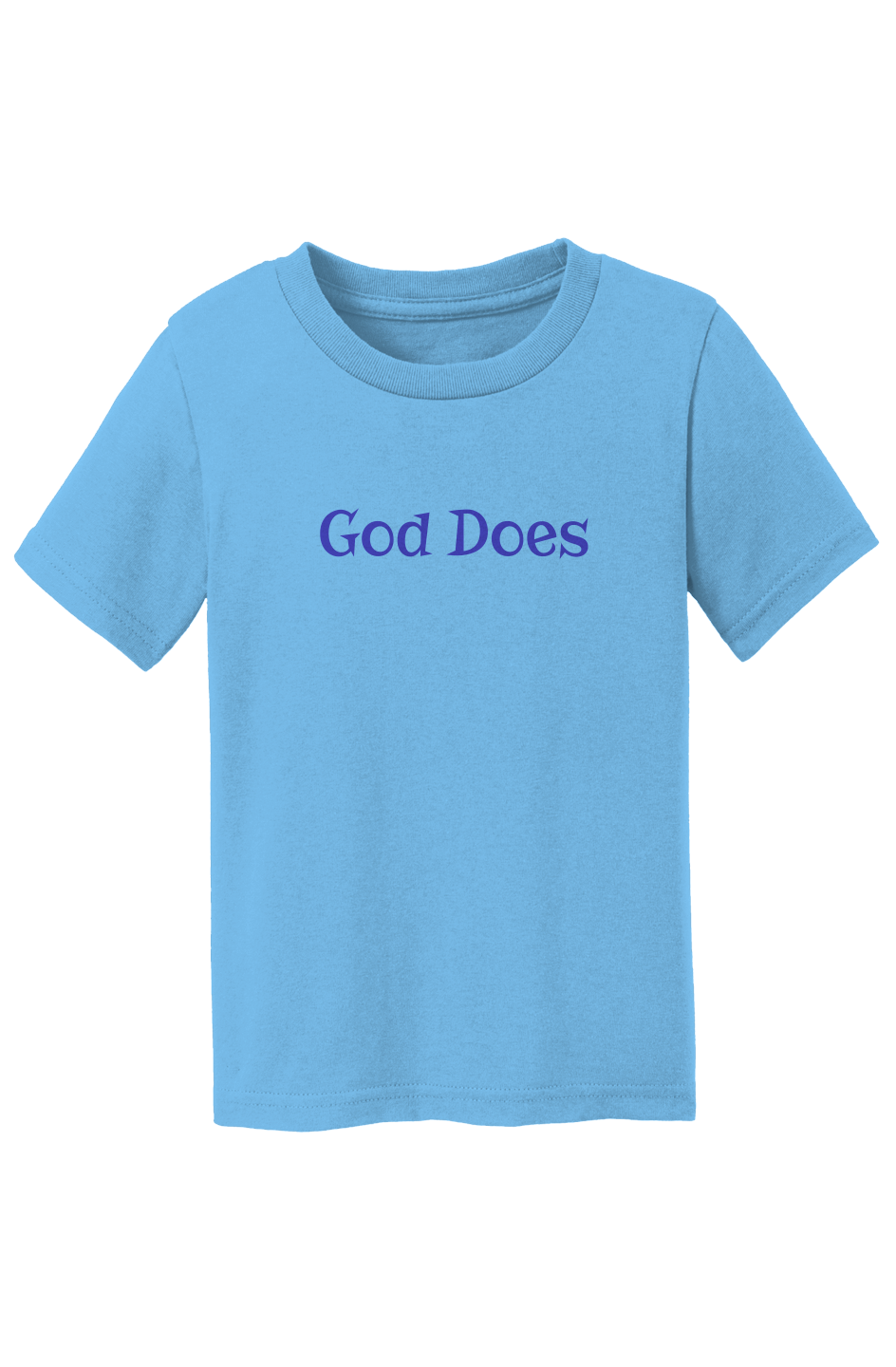 God Does - Toddler Core Cotton Tee