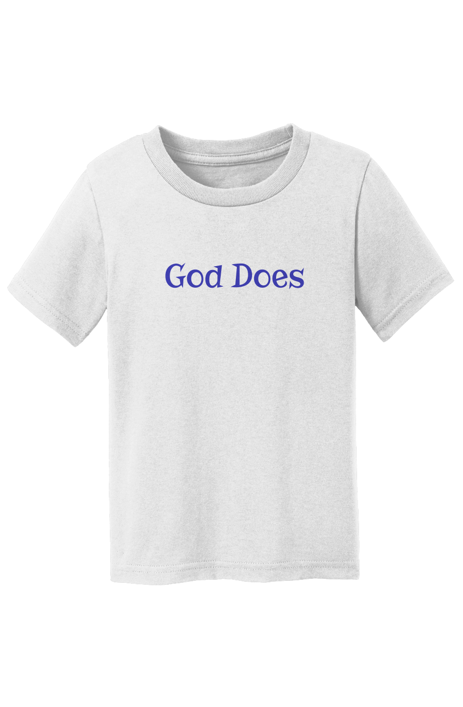God Does - Toddler Core Cotton Tee