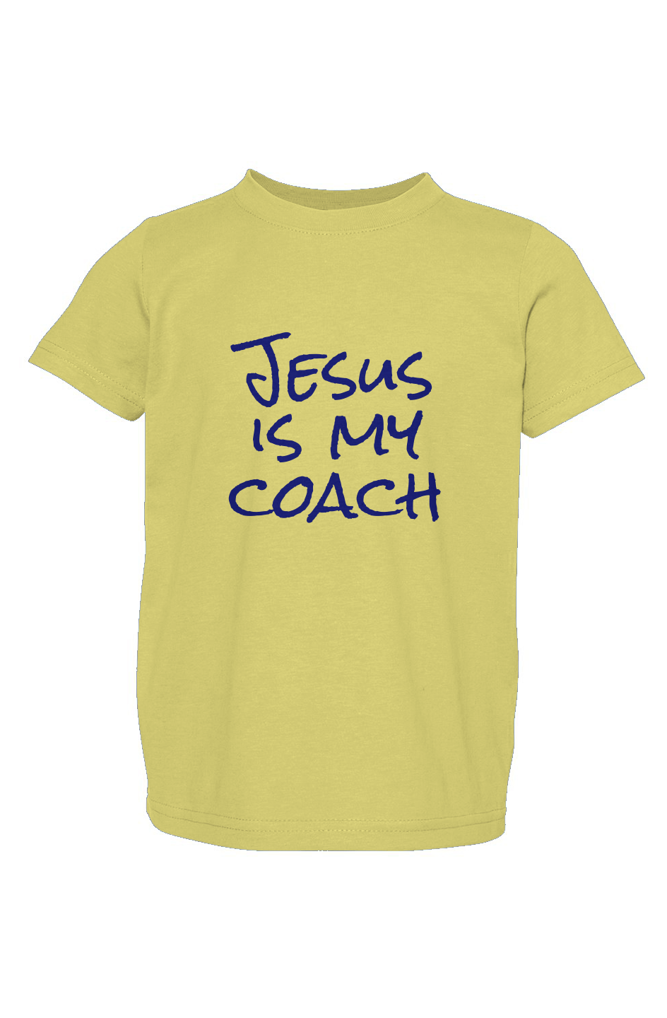 Jesus is my Coach - Toddler Fine Jersey Tee
