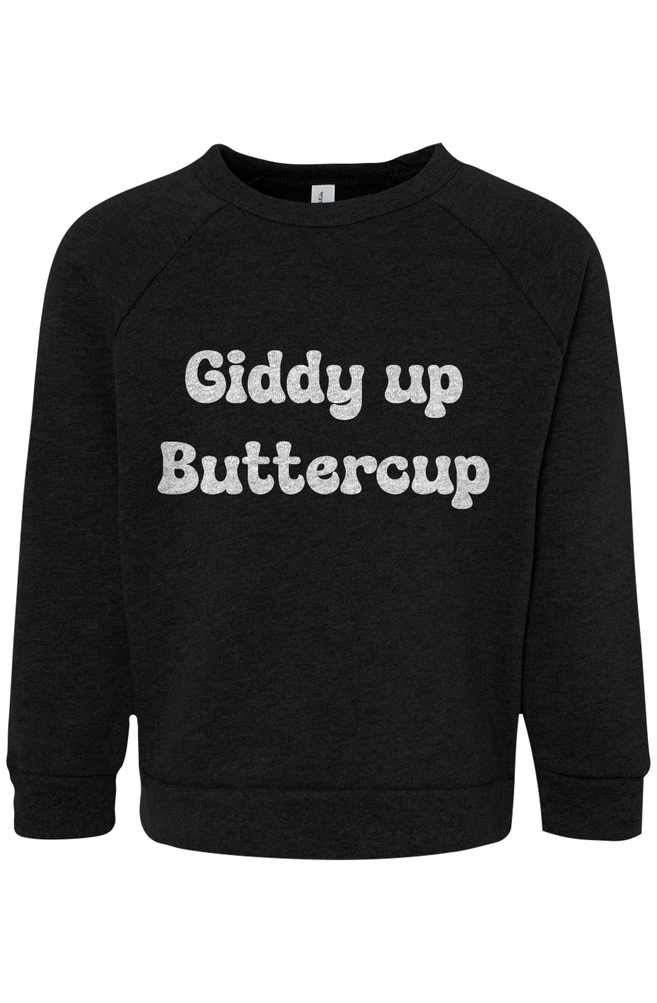 Giddy up - Toddler Raglan Sweatshirt