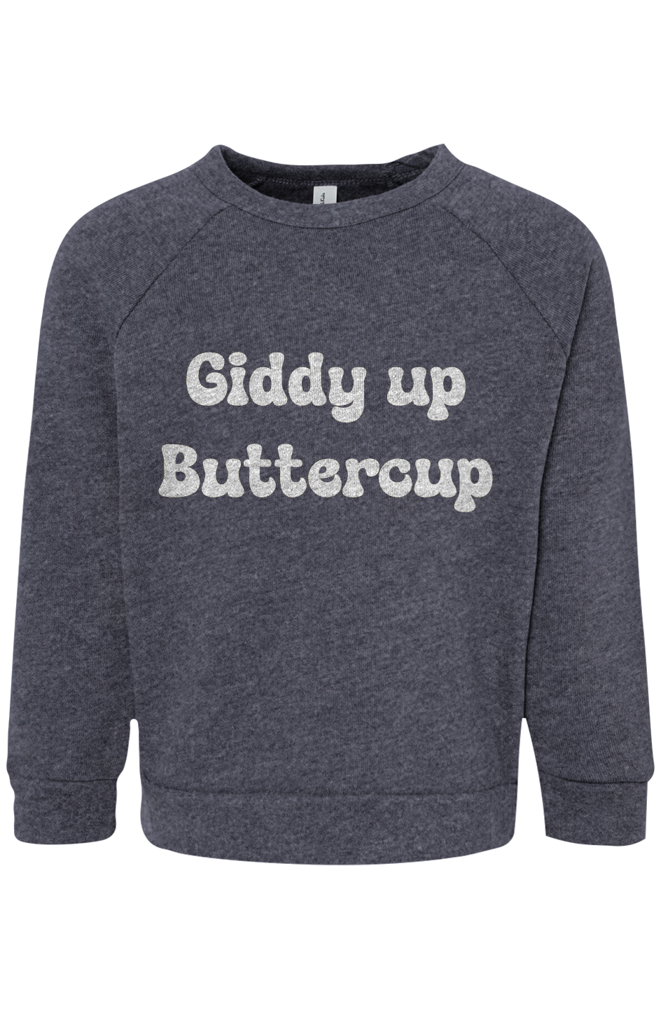 Giddy up - Toddler Raglan Sweatshirt