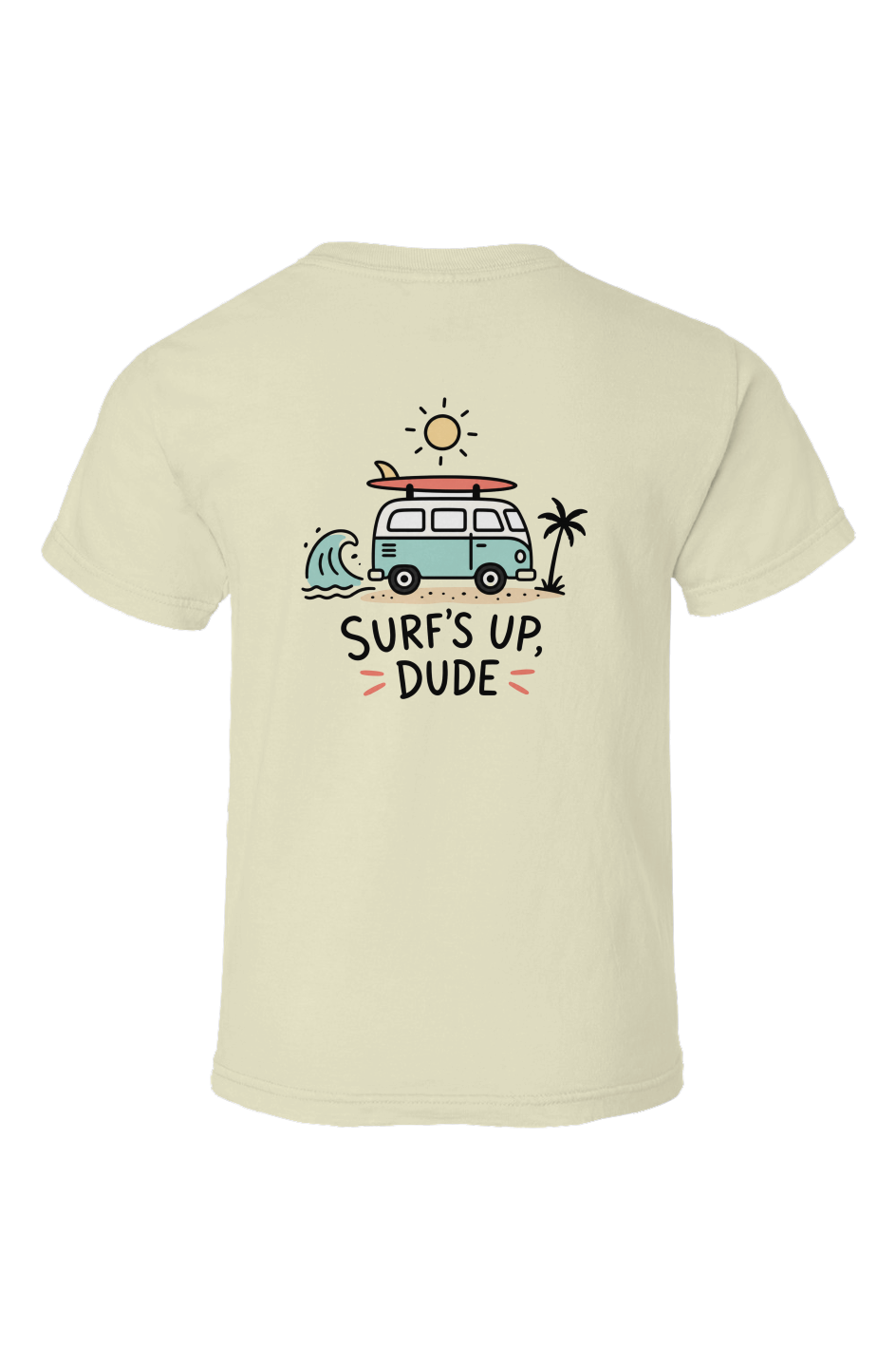 Surf's Up Organic Kids T Shirt