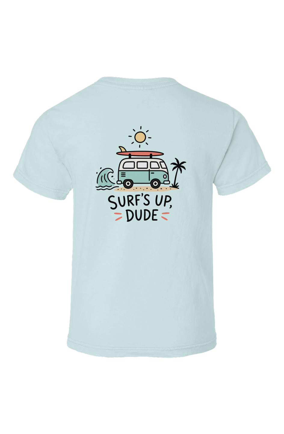 Surf's Up Organic Kids T Shirt