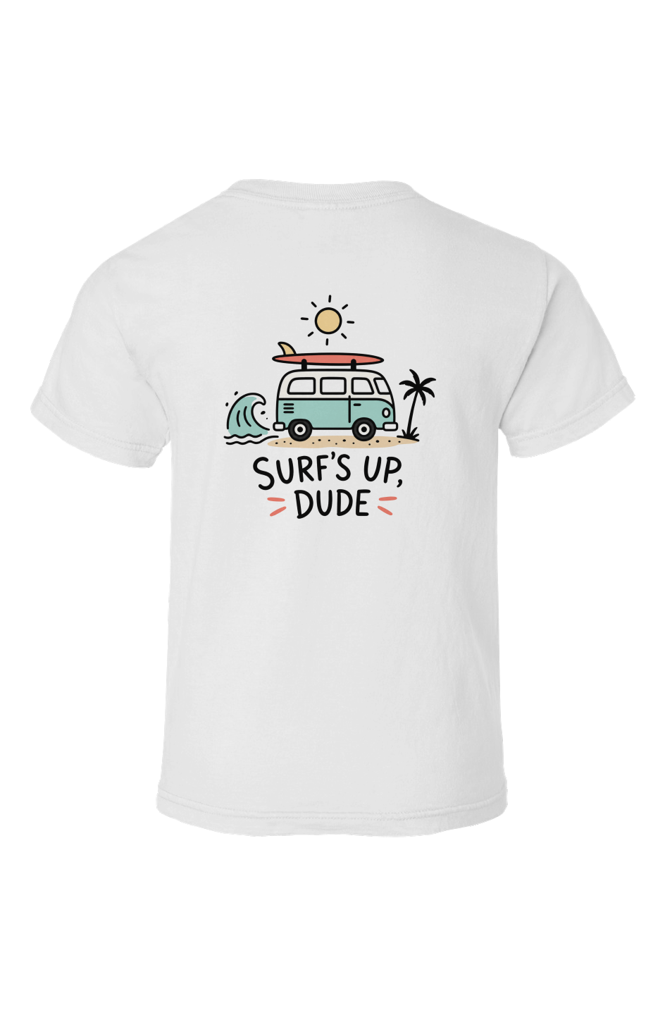 Surf's Up Organic Kids T Shirt
