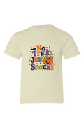 No Tricks Just Snacks Organic Kids T Shirt
