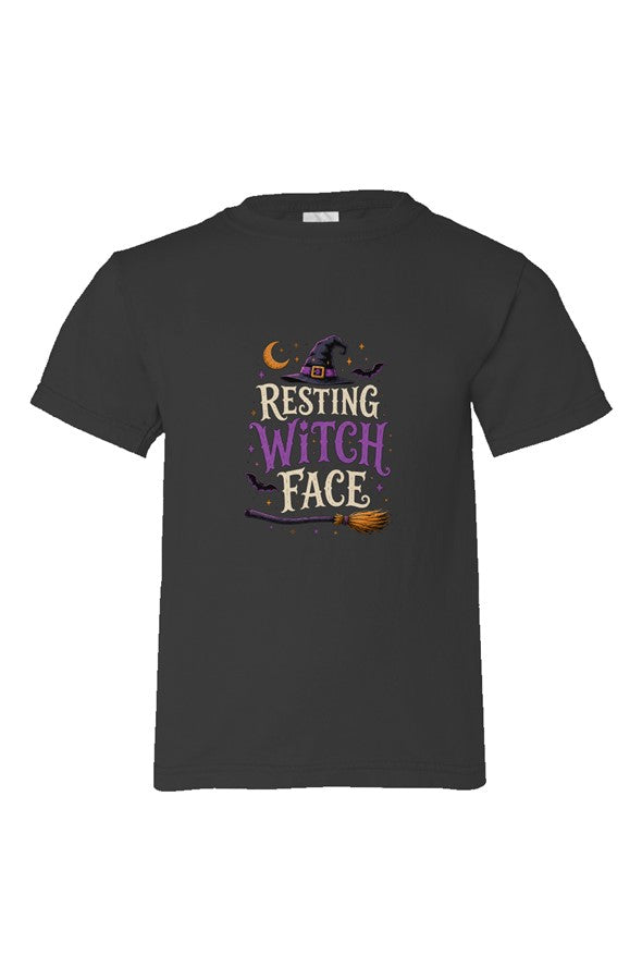 Resting Witch Face Organic Kids T Shirt