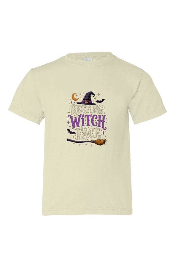 Resting Witch Face Organic Kids T Shirt