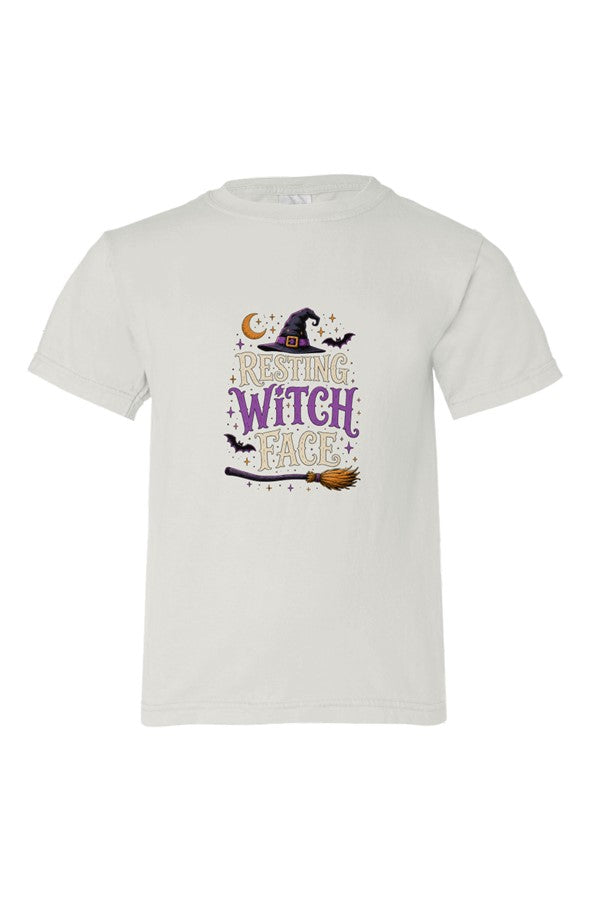Resting Witch Face Organic Kids T Shirt