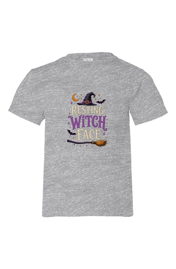 Resting Witch Face Organic Kids T Shirt
