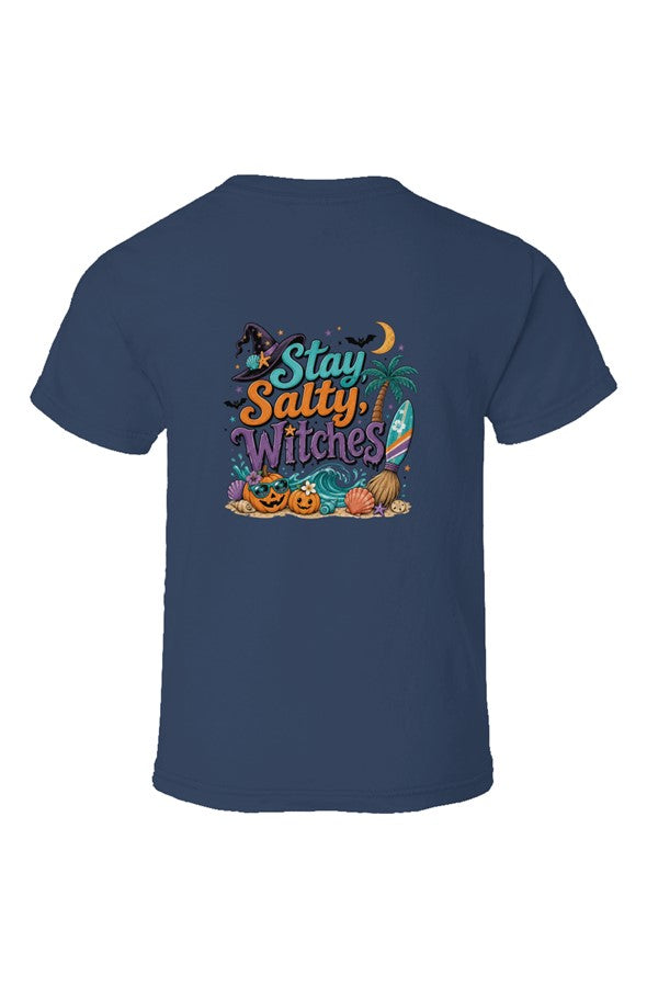 Dancing Ghosts / Stay Salty Organic Kids T Shirt
