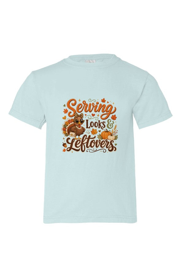Serving Looks &amp; Leftovers Organic Kids T Shirt