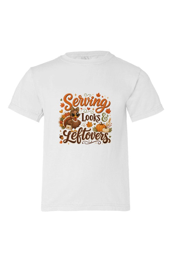 Serving Looks &amp; Leftovers Organic Kids T Shirt