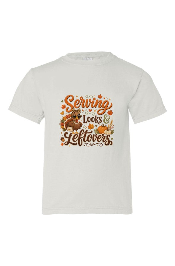 Serving Looks &amp; Leftovers Organic Kids T Shirt