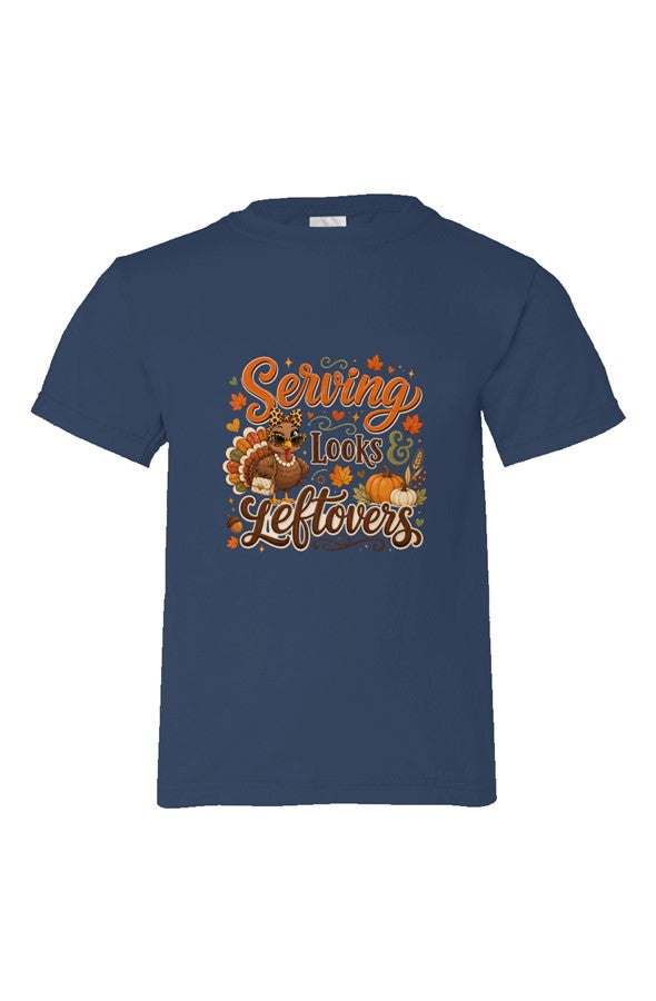 Serving Looks &amp; Leftovers Organic Kids T Shirt