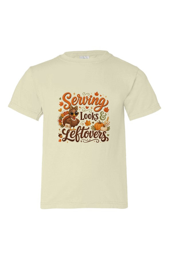 Serving Looks &amp; Leftovers Organic Kids T Shirt