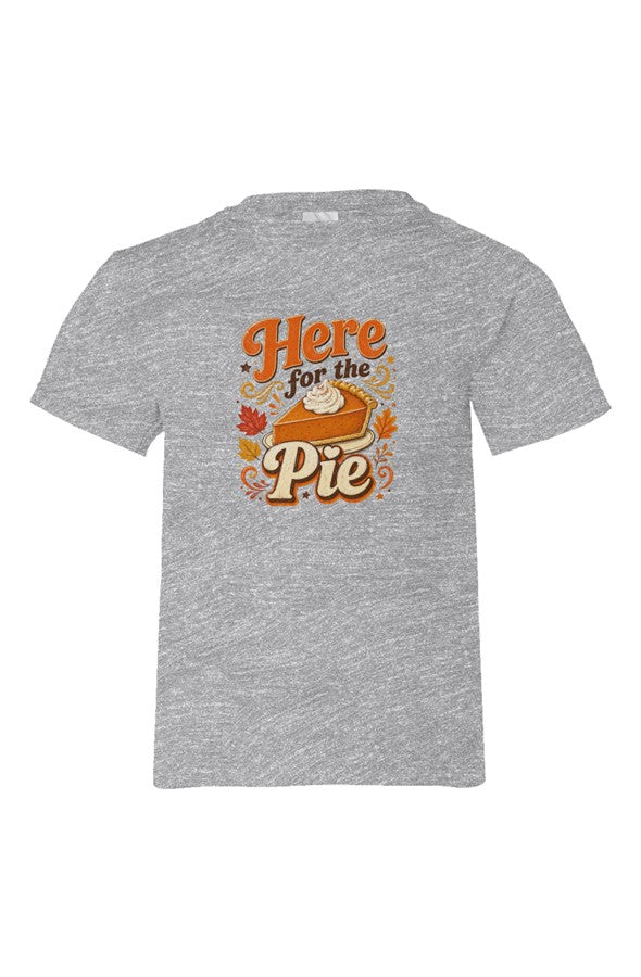 Here for the Pie Organic Kids T Shirt