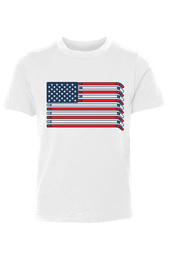 Hockey Flag Youth Cotton Crew