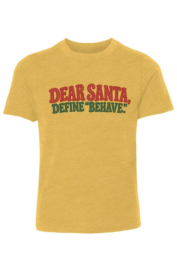 Define Behave Youth Cotton Crew
