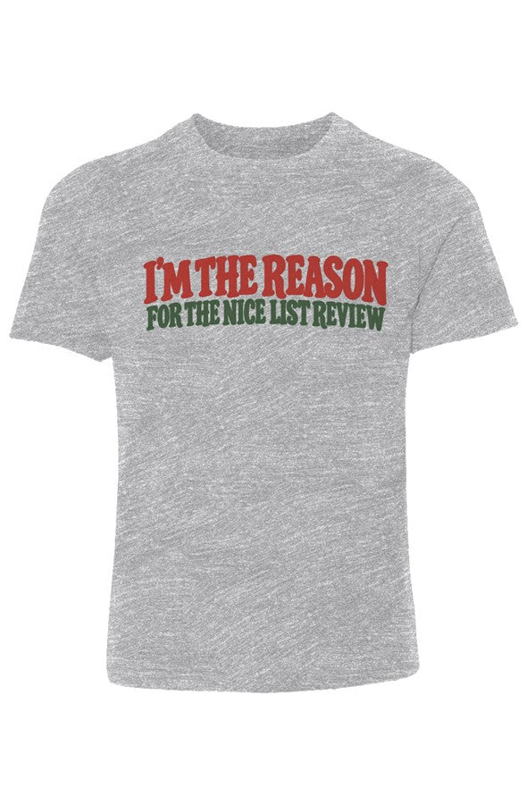 Nice List Youth Cotton Crew