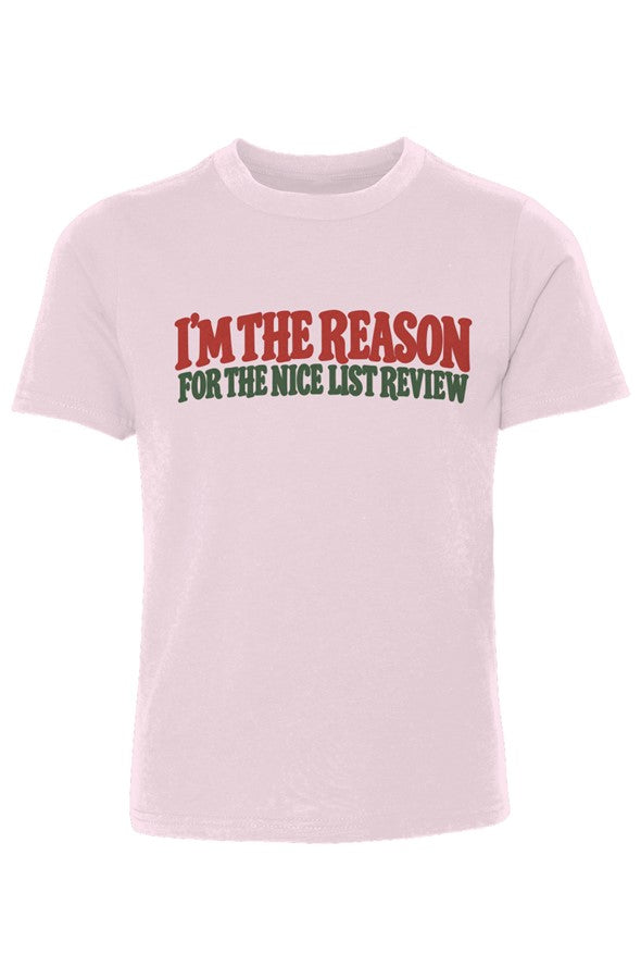 Nice List Youth Cotton Crew