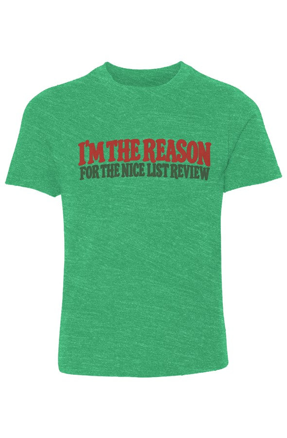 Nice List Youth Cotton Crew