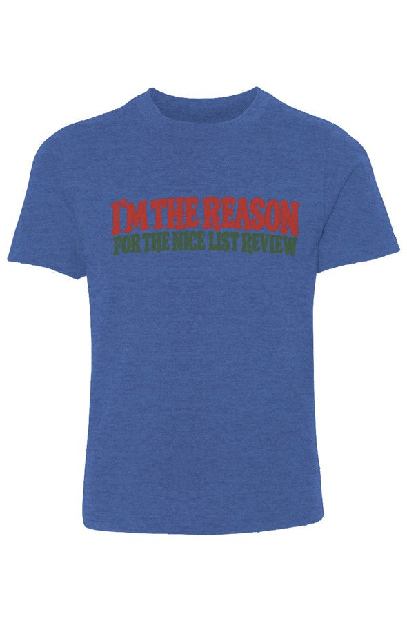 Nice List Youth Cotton Crew