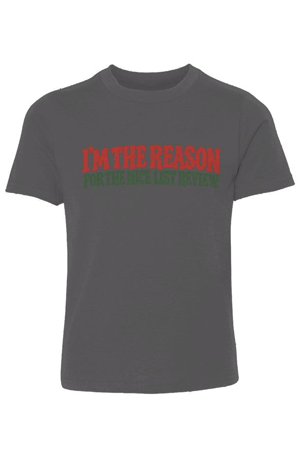 Nice List Youth Cotton Crew