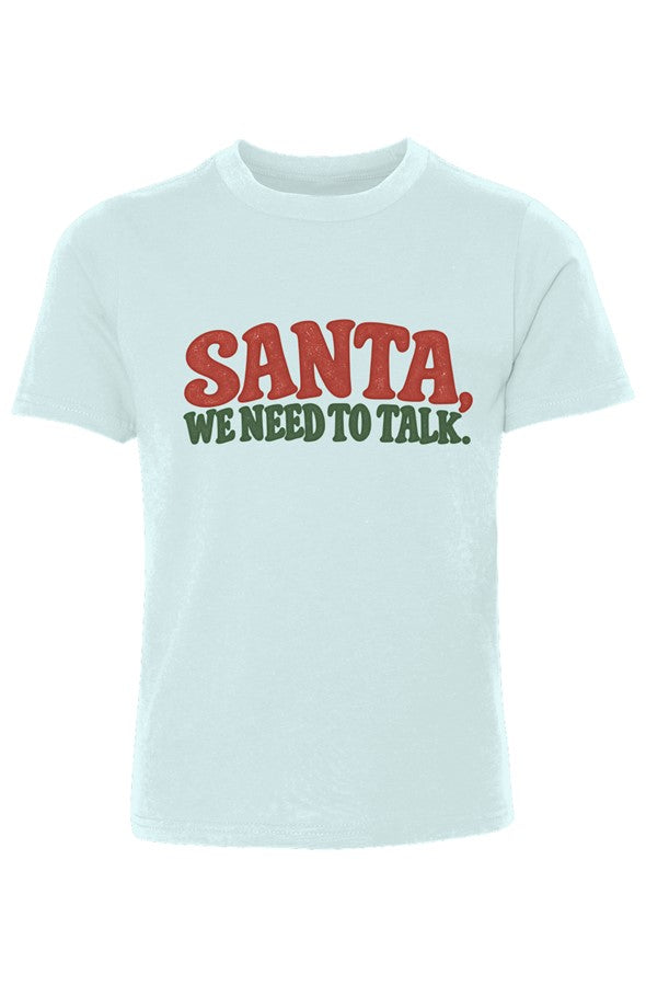 Santa Youth Cotton Crew