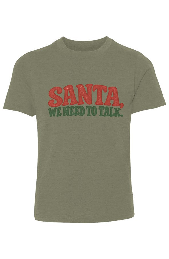 Santa Youth Cotton Crew