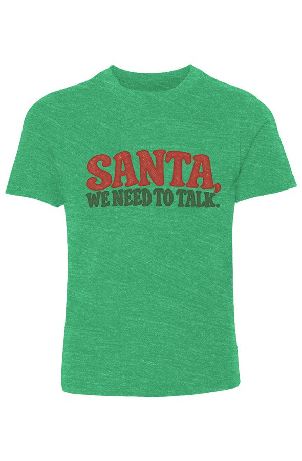 Santa Youth Cotton Crew
