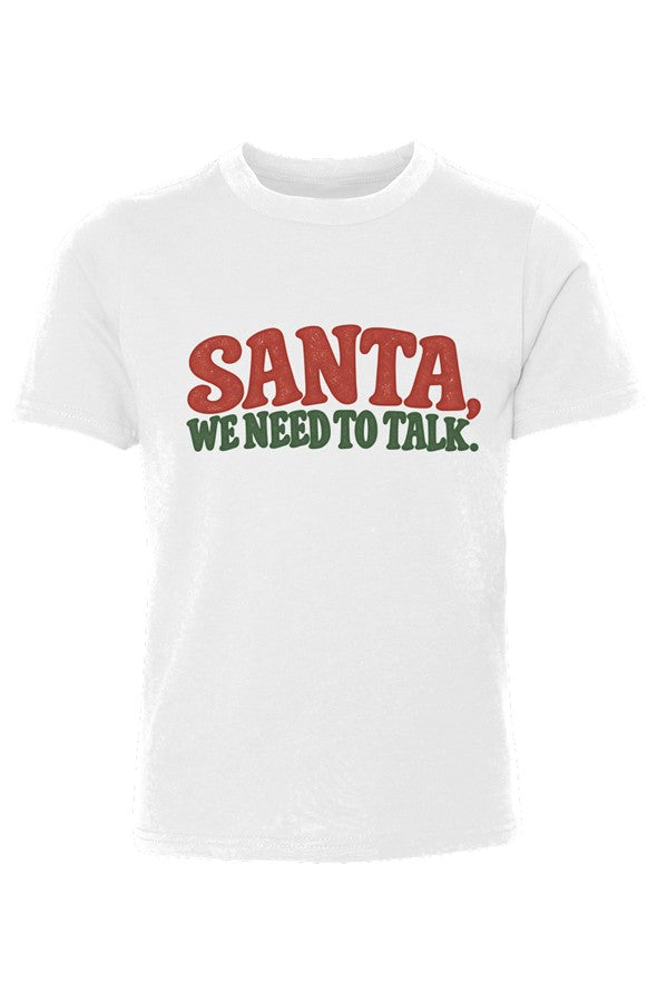 Santa Youth Cotton Crew