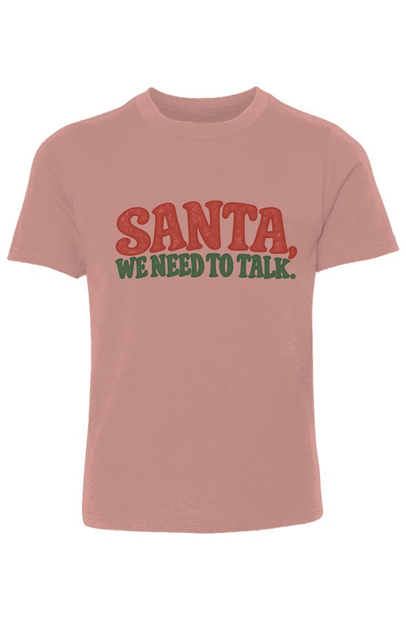 Santa Youth Cotton Crew