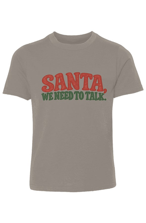Santa Youth Cotton Crew
