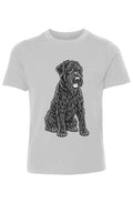 Giant Schnauzer Youth Cotton Crew